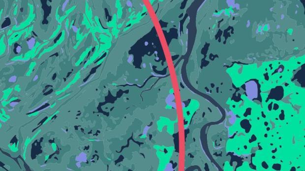 Graphic of an atmospheric map